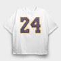 24 KOBE ART, Tricou Oversize Barbati (Unisex)