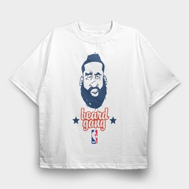 BAERD GANG Harden, Tricou Oversize Barbati (Unisex)