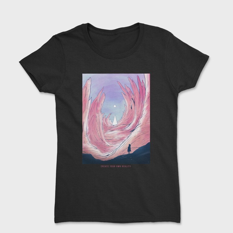 Fantasy Landscape 02, Tricou Femei