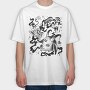 Witch 08, Tricou Oversize Barbati (Unisex)