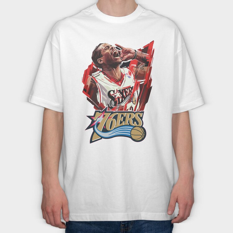 A IVERSON Art2, Tricou Oversize Barbati (Unisex)