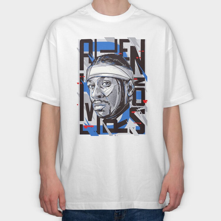 A IVERSON Art1, Tricou Oversize Barbati (Unisex)
