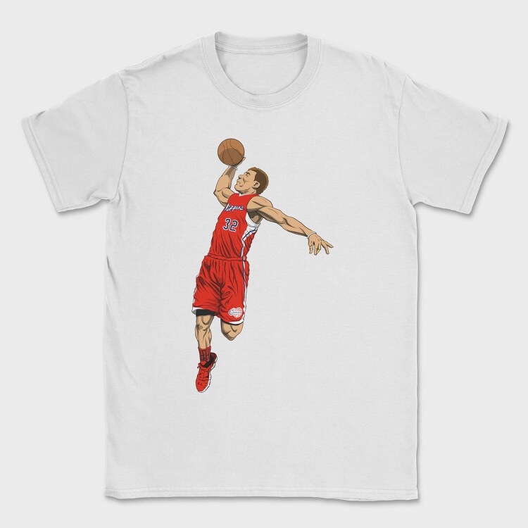 BLAKE GRIFFIN Dunk1, Tricou Barbati (Unisex)
