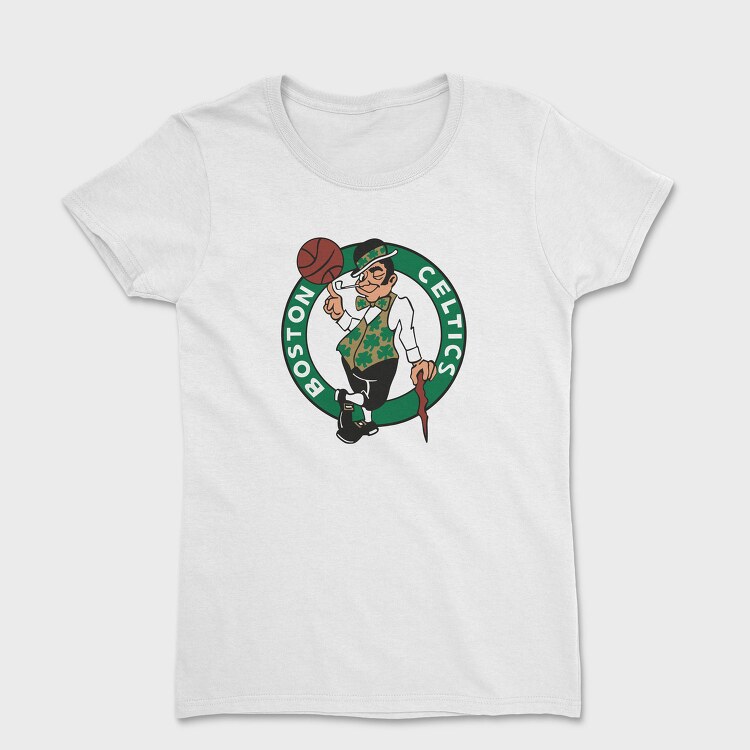 BOSTON CELTICS logo design, Tricou Femei