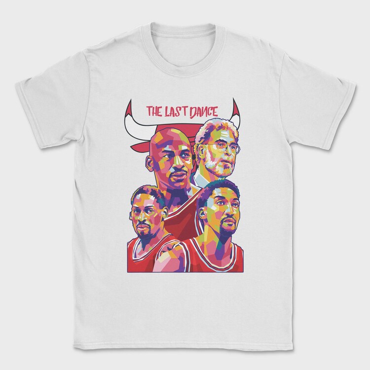 C BULLS The Last Dance, Tricou Barbati (Unisex)