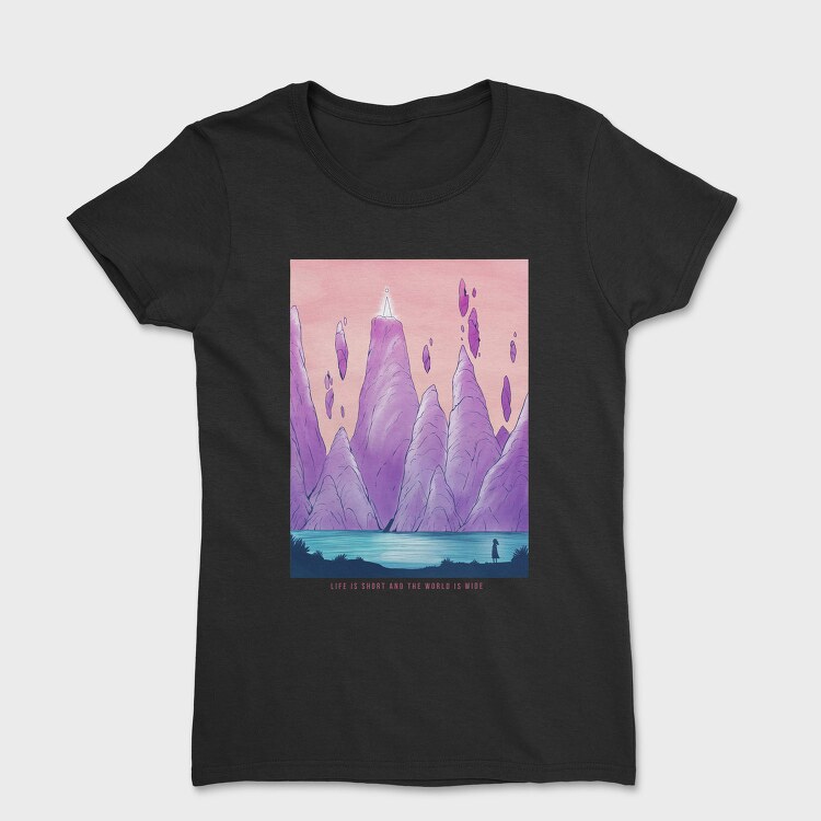 Fantasy Landscape 12, Tricou Femei