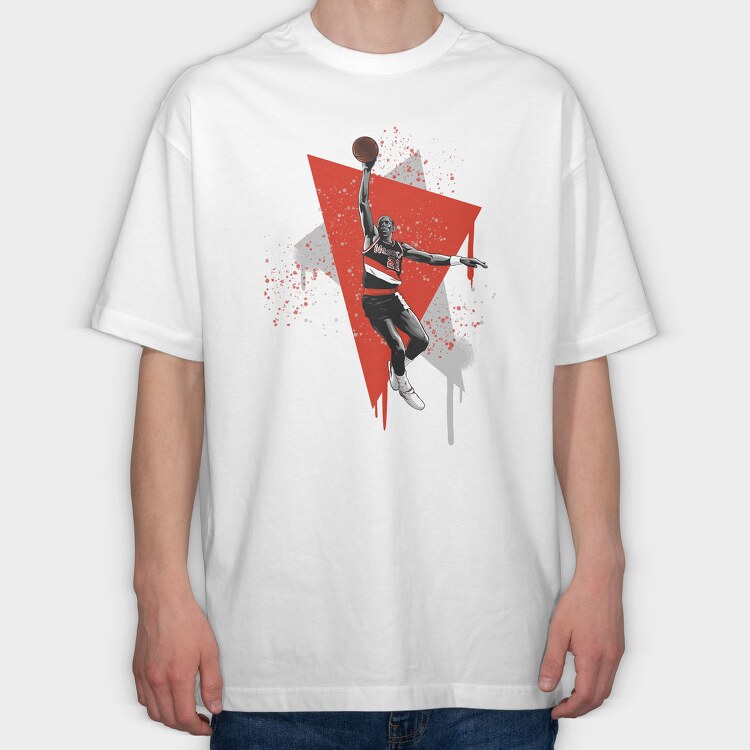 C DREXLER, Tricou Oversize Barbati (Unisex)