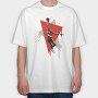 C DREXLER, Tricou Oversize Barbati (Unisex)