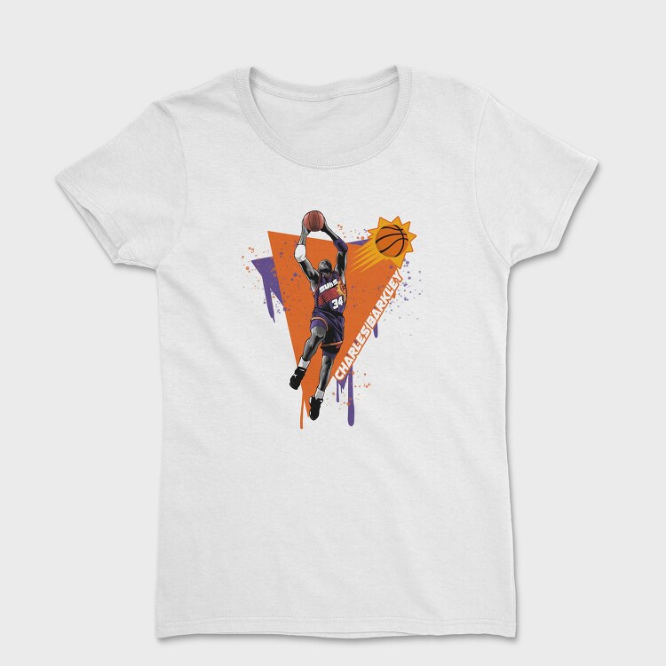 CHARLES BARKLEY Art1, Tricou Femei