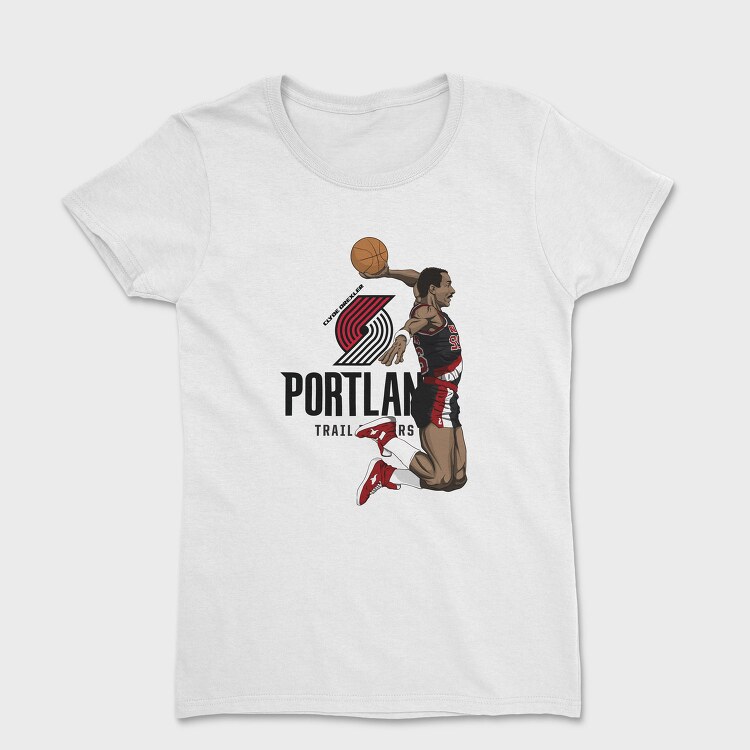 CLYDE DREXLER Art2, Tricou Femei