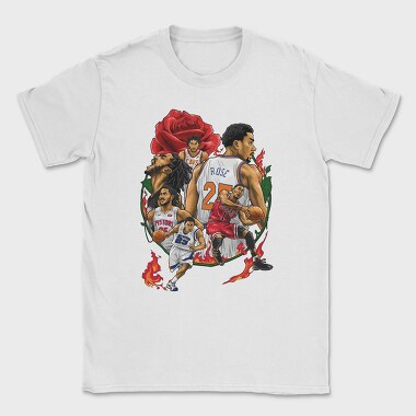 D ROSE Collage Art, Tricou Barbati (Unisex)