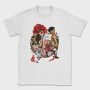 D ROSE Collage Art, Tricou Barbati (Unisex)