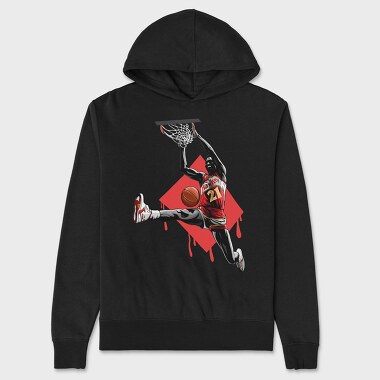 D WILKINS, Hanorac Oversize Barbati (Unisex)