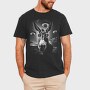 Donkey Ufo Monochrome, Tricou Barbati (Unisex)