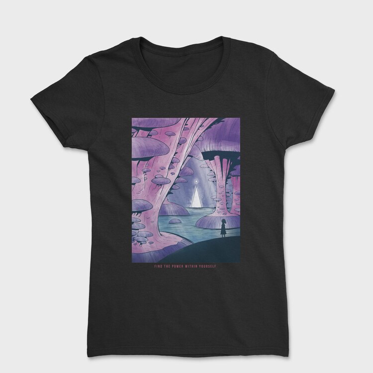 Fantasy Landscape 05, Tricou Femei