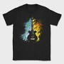 Guitar Firewater, Tricou Barbati (Unisex)