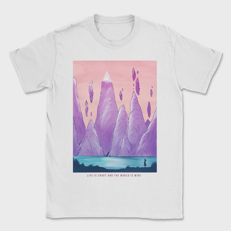 Fantasy Landscape 12, Tricou Barbati (Unisex)