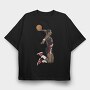 CLYDE DREXLER Art1, Tricou Oversize Barbati (Unisex)