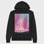 Fantasy Landscape 07, Hanorac Oversize Barbati (Unisex)
