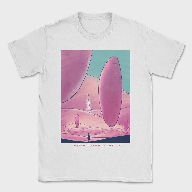 Fantasy Landscape 07, Tricou Barbati (Unisex)