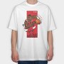 D ROSE Bulls, Tricou Oversize Barbati (Unisex)
