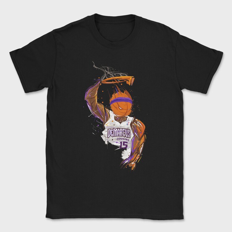 DEMARCUS COUSINS Art design1, Tricou Barbati (Unisex)