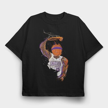 DEMARCUS COUSINS Art design1, Tricou Oversize Barbati (Unisex)
