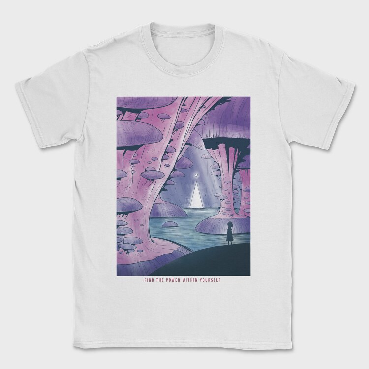 Fantasy Landscape 05, Tricou Barbati (Unisex)