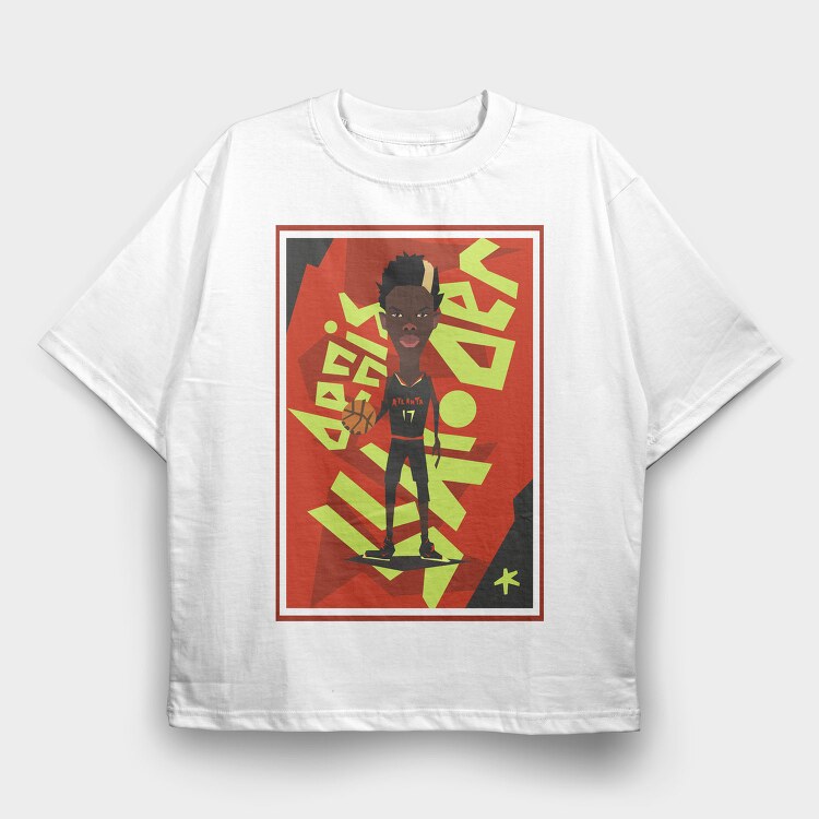 DENNIS SCHRODER Art1, Tricou Oversize Barbati (Unisex)