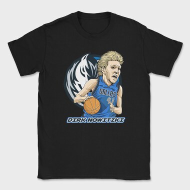 DIRK NOWITZKI Art, Tricou Barbati (Unisex)
