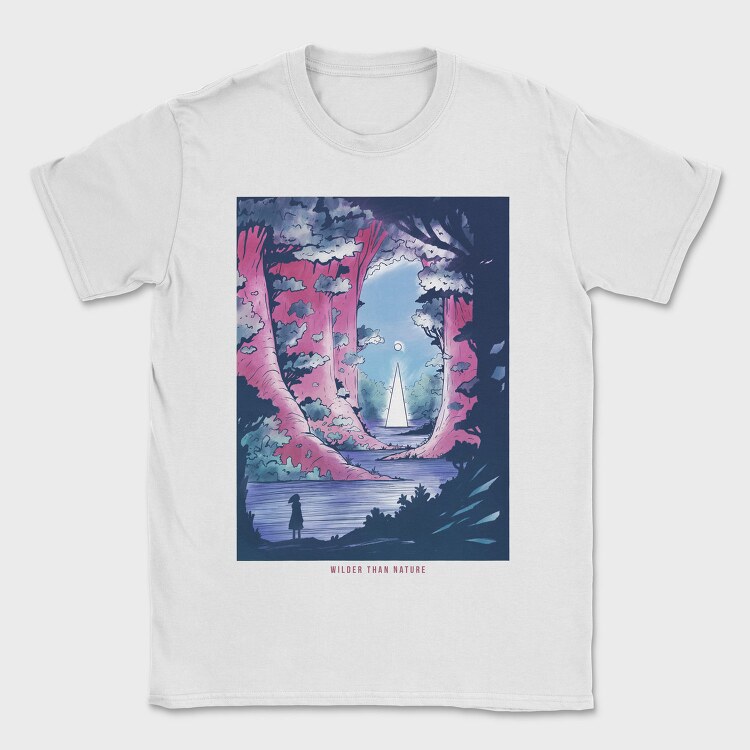 Fantasy Landscape 04, Tricou Barbati (Unisex)