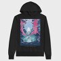 Fantasy Landscape 03, Hanorac Oversize Barbati (Unisex)