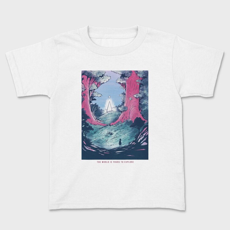 Fantasy Landscape 03, Tricou Copii