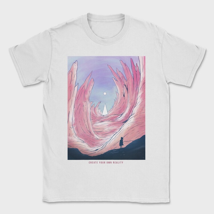 Fantasy Landscape 02, Tricou Barbati (Unisex)