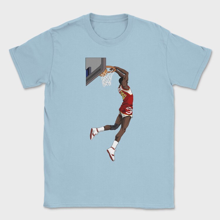 DOMINIQUE WILKINS, Tricou Barbati (Unisex)