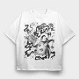 Witch 08, Tricou Oversize Barbati (Unisex)