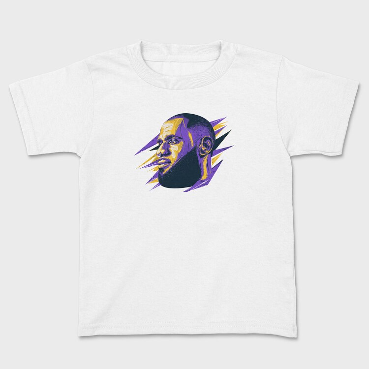 LEBRON JAMES Head Art, Tricou Copii