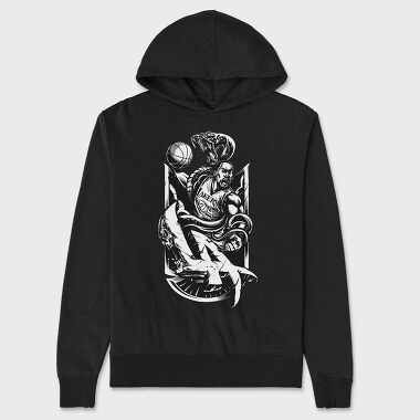 MAMBA ART1, Hanorac Oversize Barbati (Unisex)