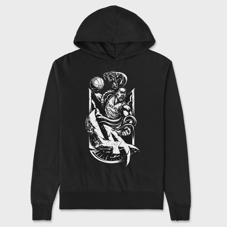 MAMBA ART1, Hanorac Oversize Barbati (Unisex)