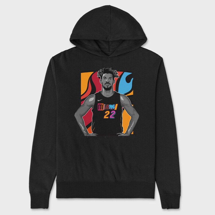 MIAMI 22, Hanorac Oversize Barbati (Unisex)