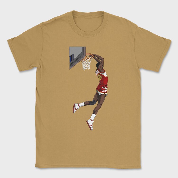 DOMINIQUE WILKINS, Tricou Barbati (Unisex)