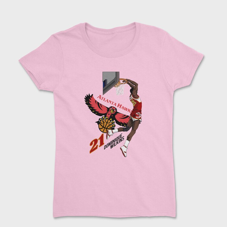 DOMINIQUE WILKINS Dunk2, Tricou Femei