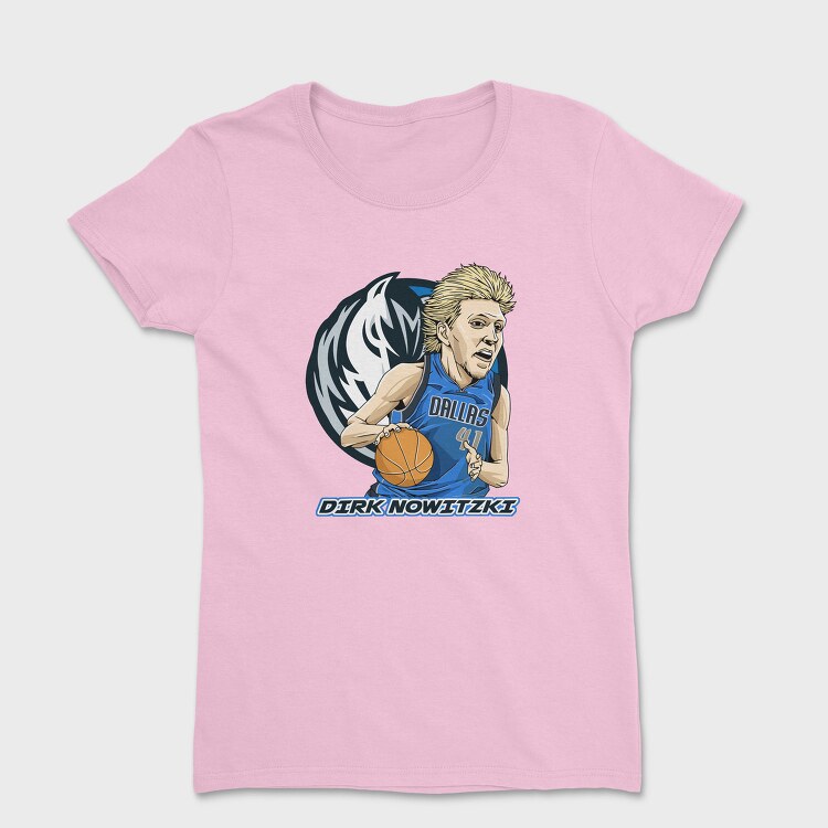 DIRK NOWITZKI Art, Tricou Femei