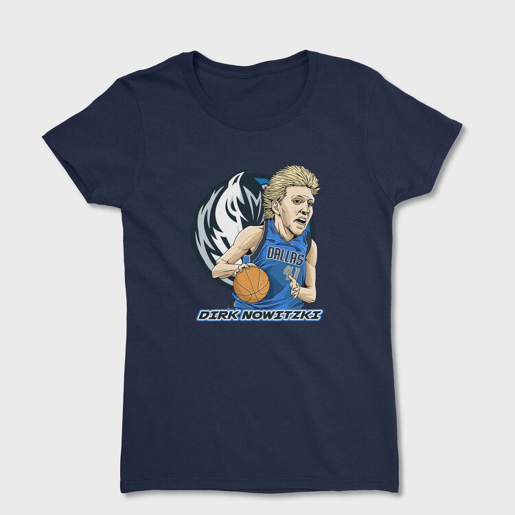 DIRK NOWITZKI Art, Tricou Femei