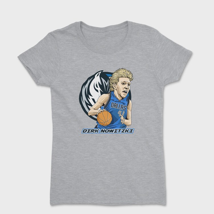 DIRK NOWITZKI Art, Tricou Femei