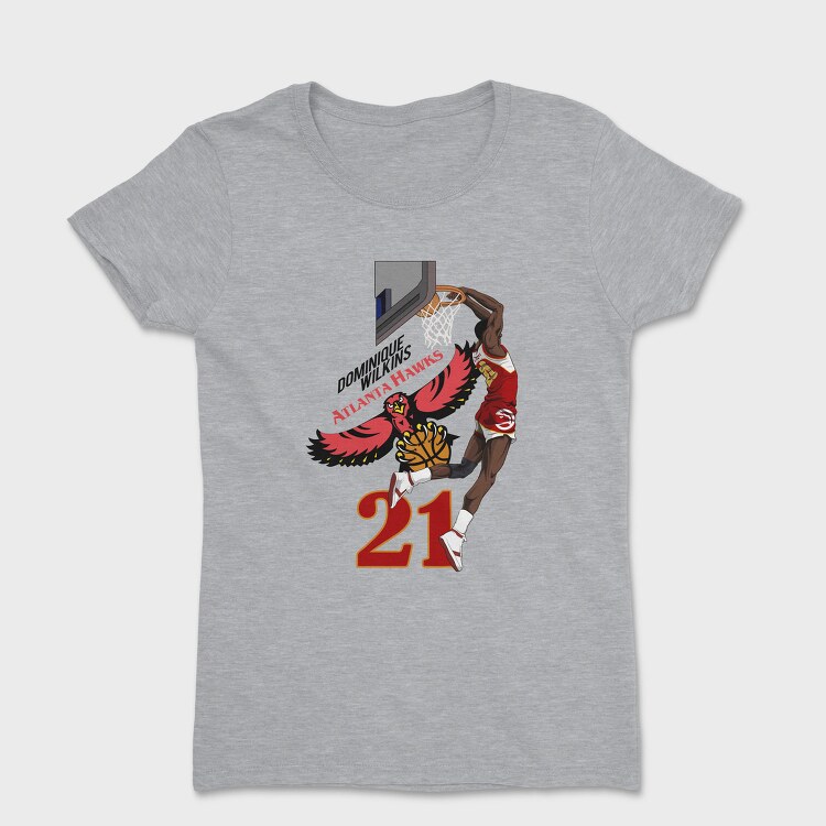 DOMINIQUE WILKINS Dunk1, Tricou Femei