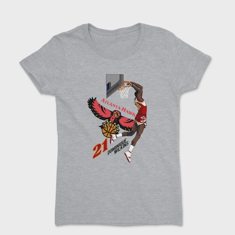 DOMINIQUE WILKINS Dunk2, Tricou Femei