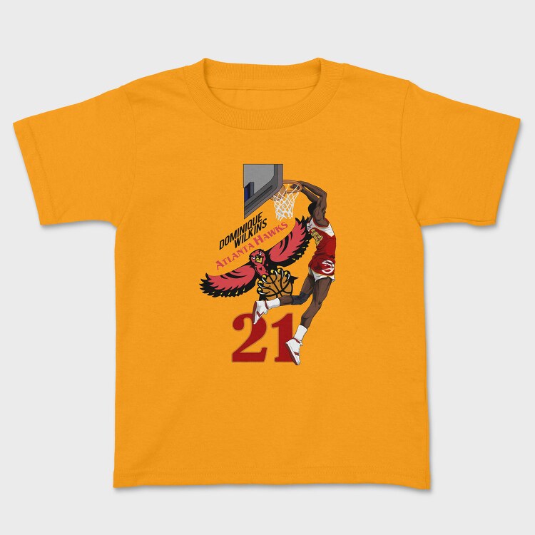 DOMINIQUE WILKINS Dunk1, Tricou Copii