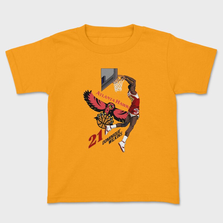 DOMINIQUE WILKINS Dunk2, Tricou Copii