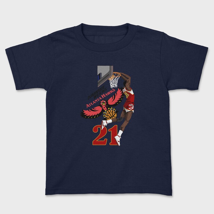 DOMINIQUE WILKINS Dunk1, Tricou Copii